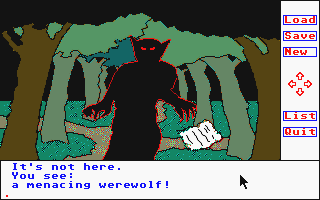 Transylvania atari screenshot