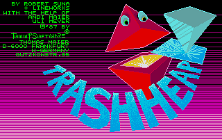 TrashHeap atari screenshot