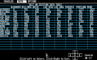 Traveler atari screenshot