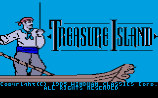 Treasure Island atari screenshot