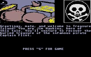Treasure Island atari screenshot
