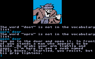 Treasure Island atari screenshot