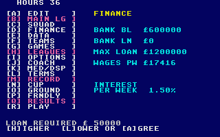 Treble Champions II atari screenshot