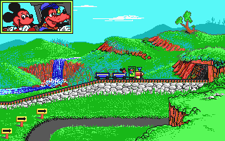 Tren Expreso di Goofy (El) atari screenshot