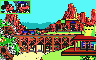 Tren Expreso di Goofy (El) atari screenshot