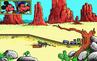 Tren Expreso di Goofy (El) atari screenshot