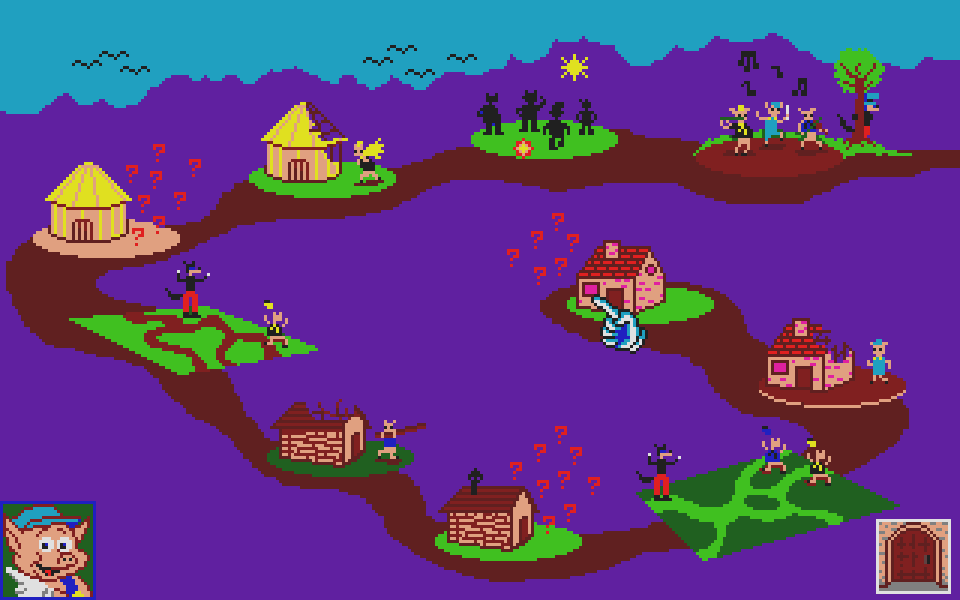 Tres Cerditos se Divierten (Los) atari screenshot