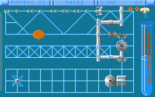 Tri-Star Warriors II atari screenshot