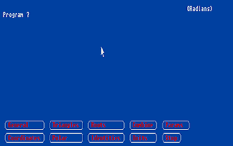 Trigonometry atari screenshot
