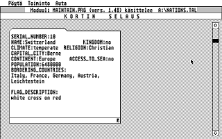 TRIMbase atari screenshot