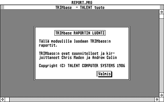 TRIMbase atari screenshot