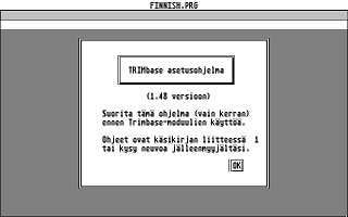 TRIMbase atari screenshot