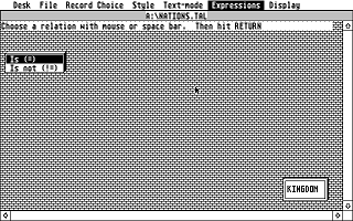 TRIMbase atari screenshot