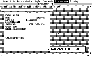 TRIMbase atari screenshot
