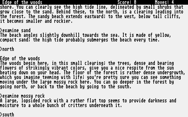 Tristam Island atari screenshot
