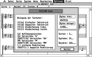 Tristan atari screenshot