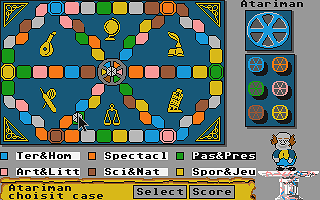 Trivial Pursuit - L'Édition de Noël atari screenshot