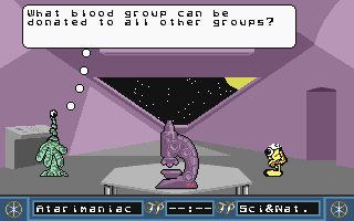 Trivial Pursuit - A New Beginning atari screenshot