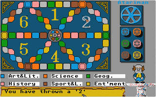 Trivial Pursuit - Genus Edition atari screenshot