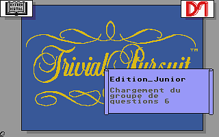 Trivial Pursuit - Junior Edition atari screenshot
