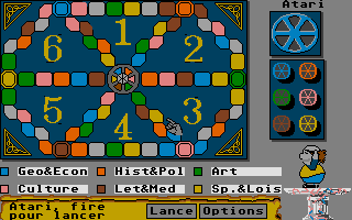 Trivial Pursuit - La Révolution Française atari screenshot