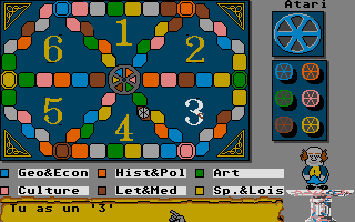 Trivial Pursuit - La Révolution Française atari screenshot