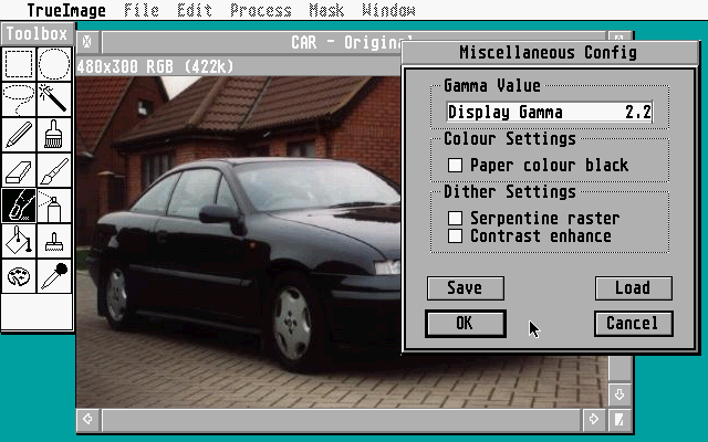 True Image atari screenshot