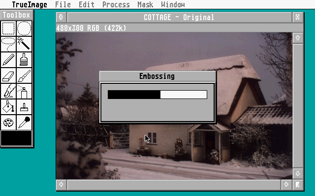 True Image atari screenshot