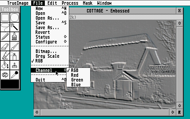 True Image atari screenshot