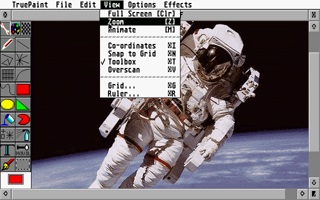 True Paint atari screenshot