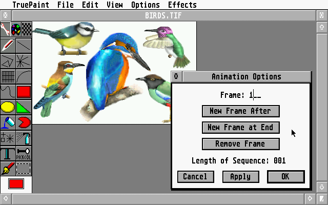 True Paint atari screenshot