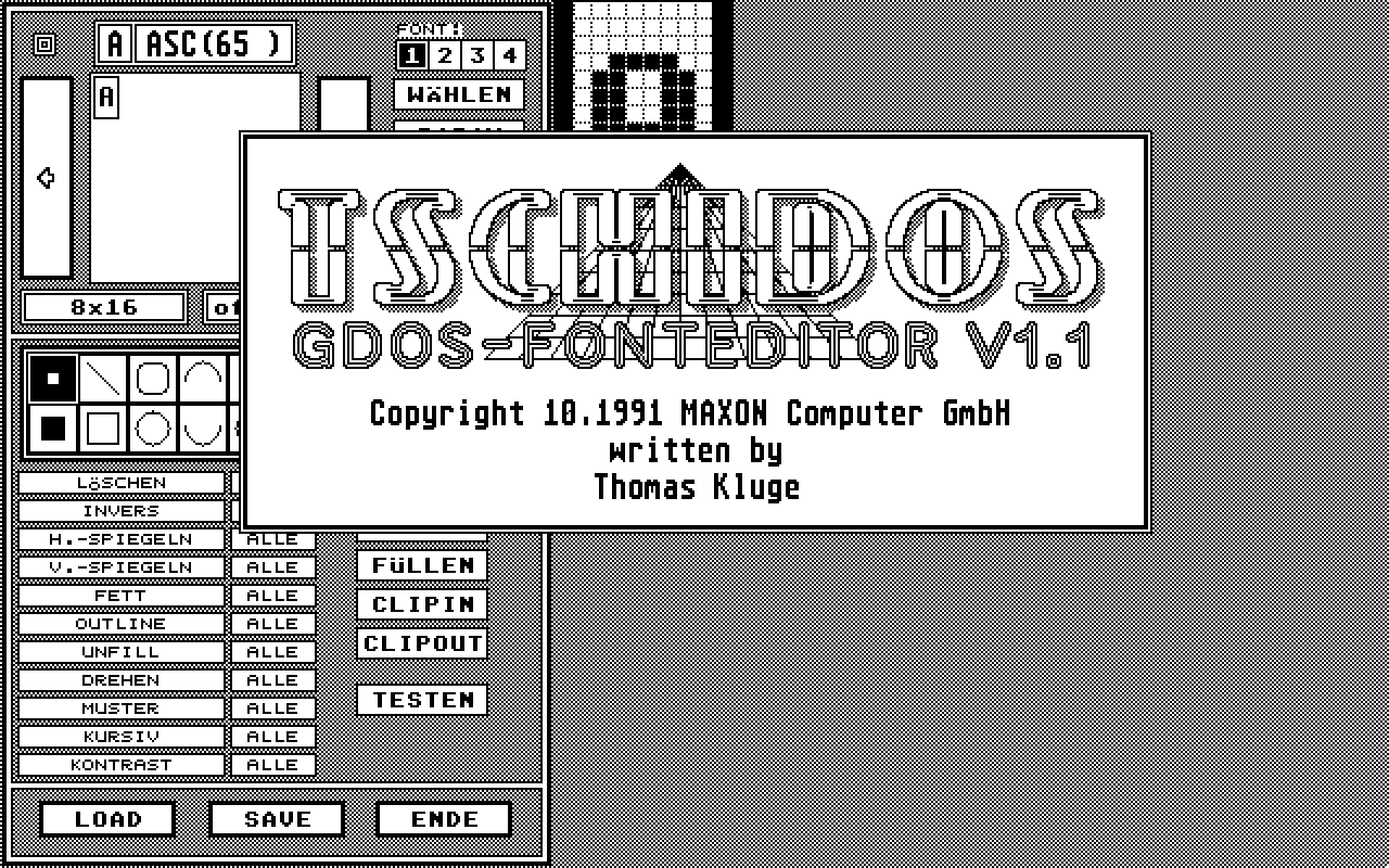TschiDOS — screenshot 1