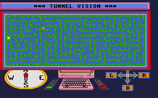 Tunnel Vision atari screenshot