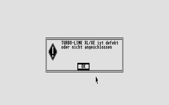 Turbo-Link XL / XE — screenshot 1