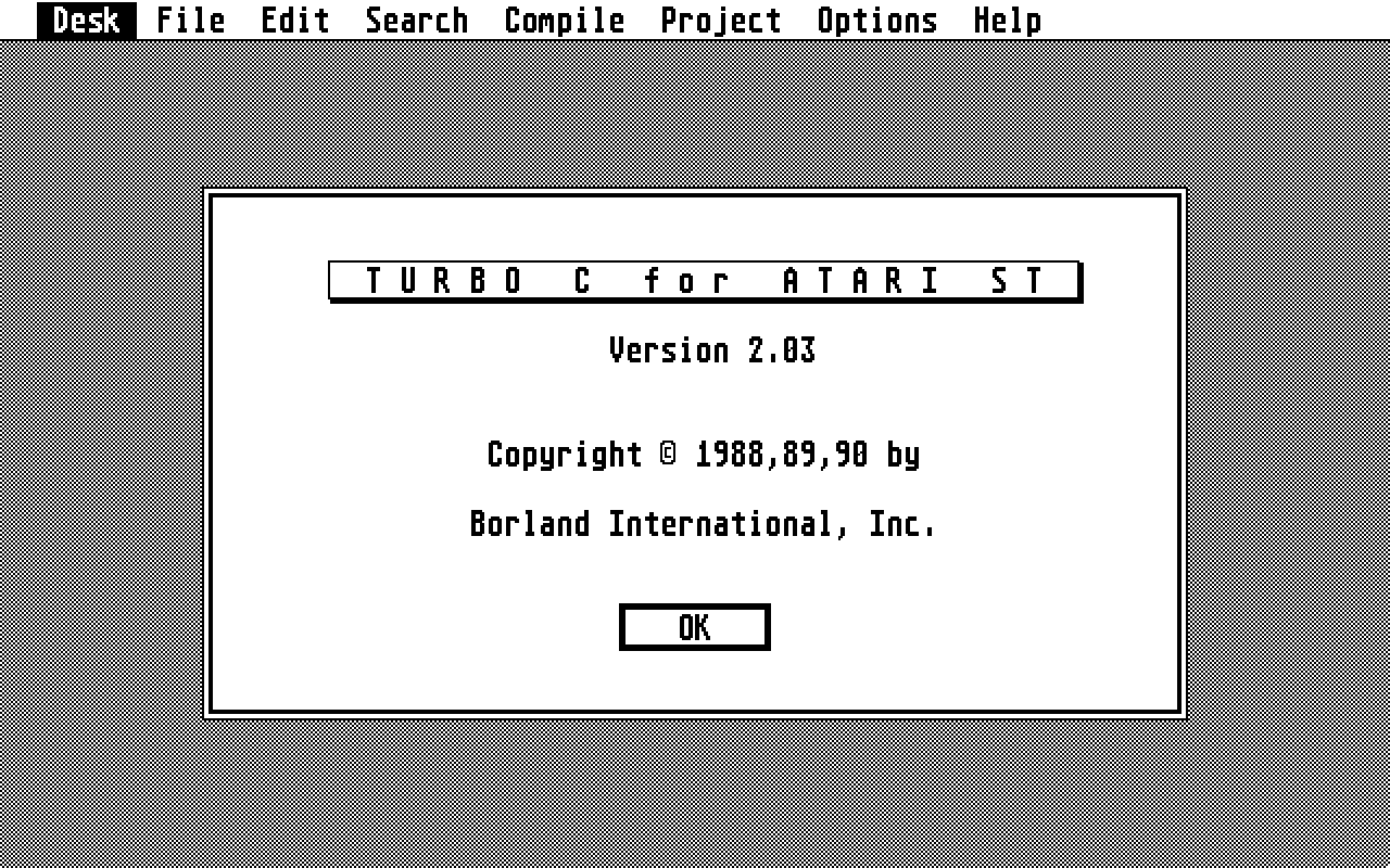 Turbo C — screenshot 1