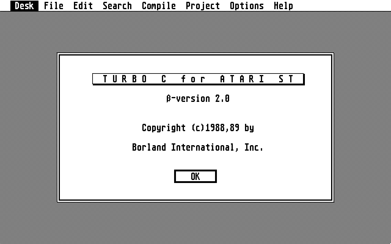 Turbo C with Turbo Debugger — screenshot 1