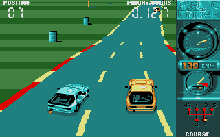 Turbo Cup atari screenshot