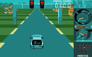 Turbo Cup atari screenshot