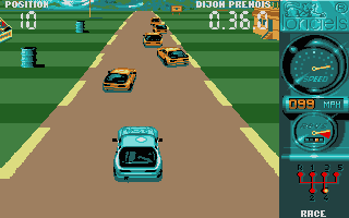 Turbo Cup atari screenshot