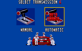 Turbo Out Run atari screenshot