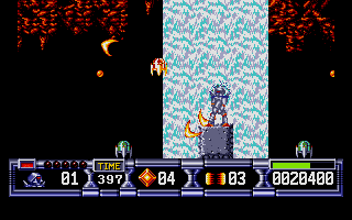 Turrican II - The Final Fight atari screenshot