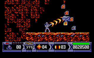 Turrican II - The Final Fight atari screenshot