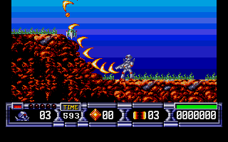 Turrican II - The Final Fight atari screenshot