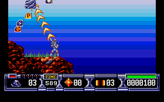 Turrican II - The Final Fight atari screenshot