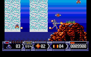 Turrican II - The Final Fight atari screenshot