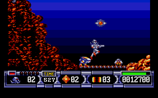 Turrican II - The Final Fight atari screenshot