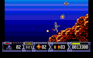 Turrican II - The Final Fight atari screenshot