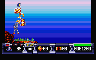 Turrican II - The Final Fight atari screenshot