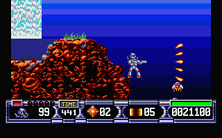 Turrican II - The Final Fight atari screenshot