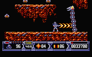 Turrican II - The Final Fight atari screenshot